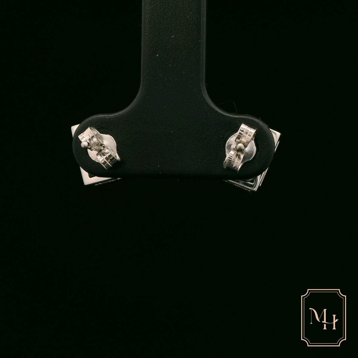 Diamond Princess Cluster Earrings