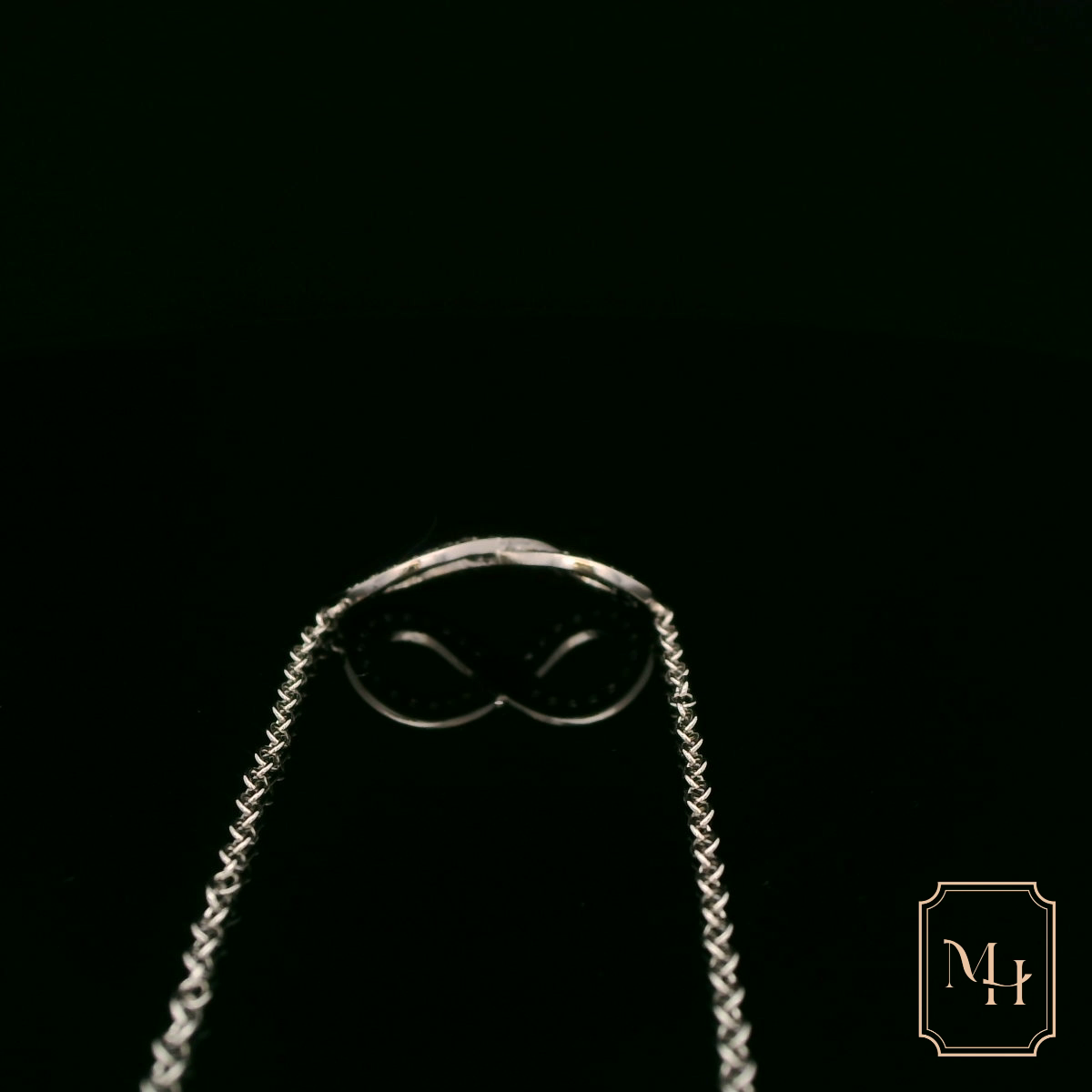 Diamond Infinity Necklace