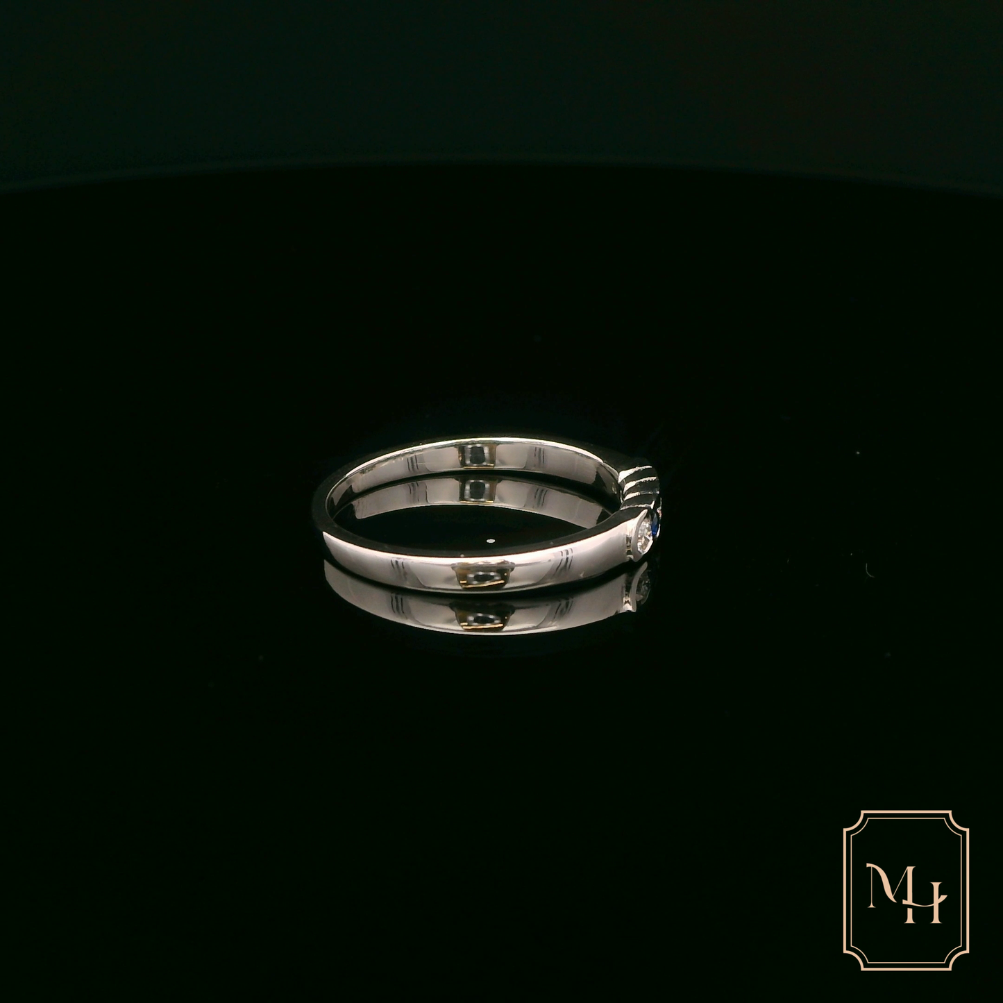 Four-Stone Sapphire & Diamond Ring