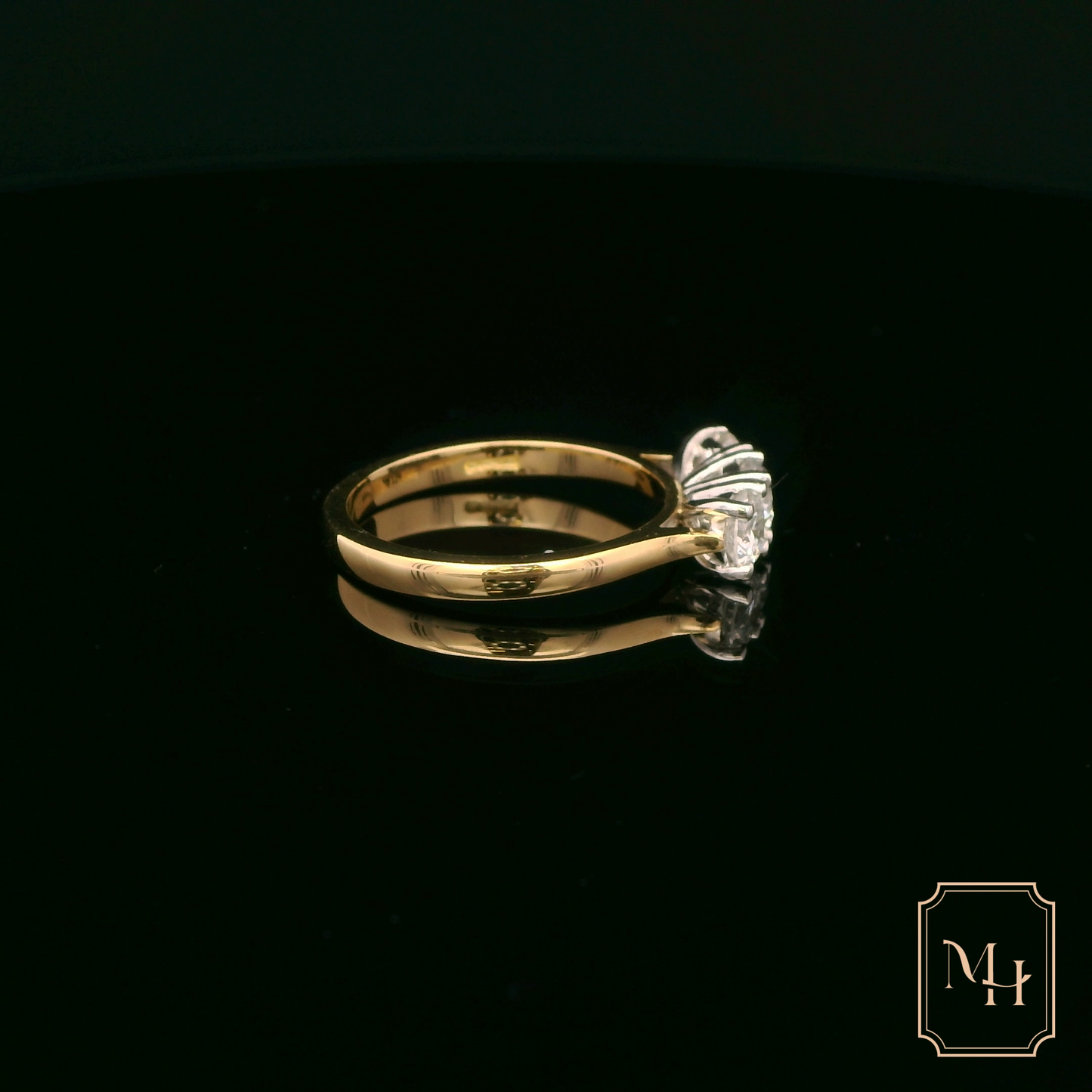 Three-Stone Diamond Ring