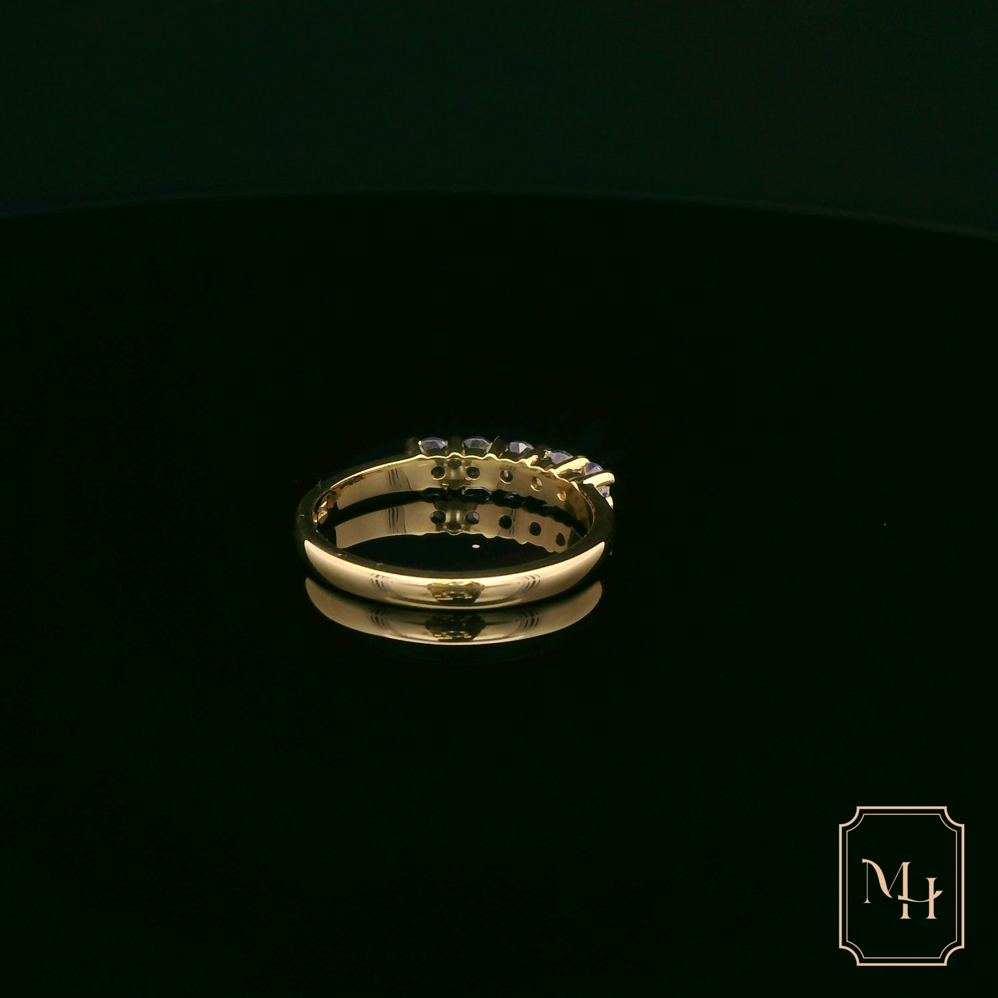 Five-Stone Tanzanite & Gold Ring