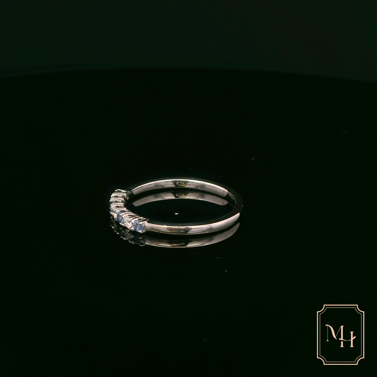 Sapphire & Diamond Gold Ring