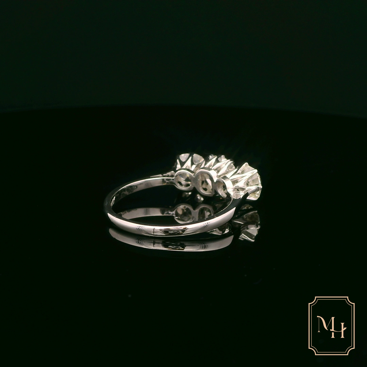 Three-Stone Diamond Ring