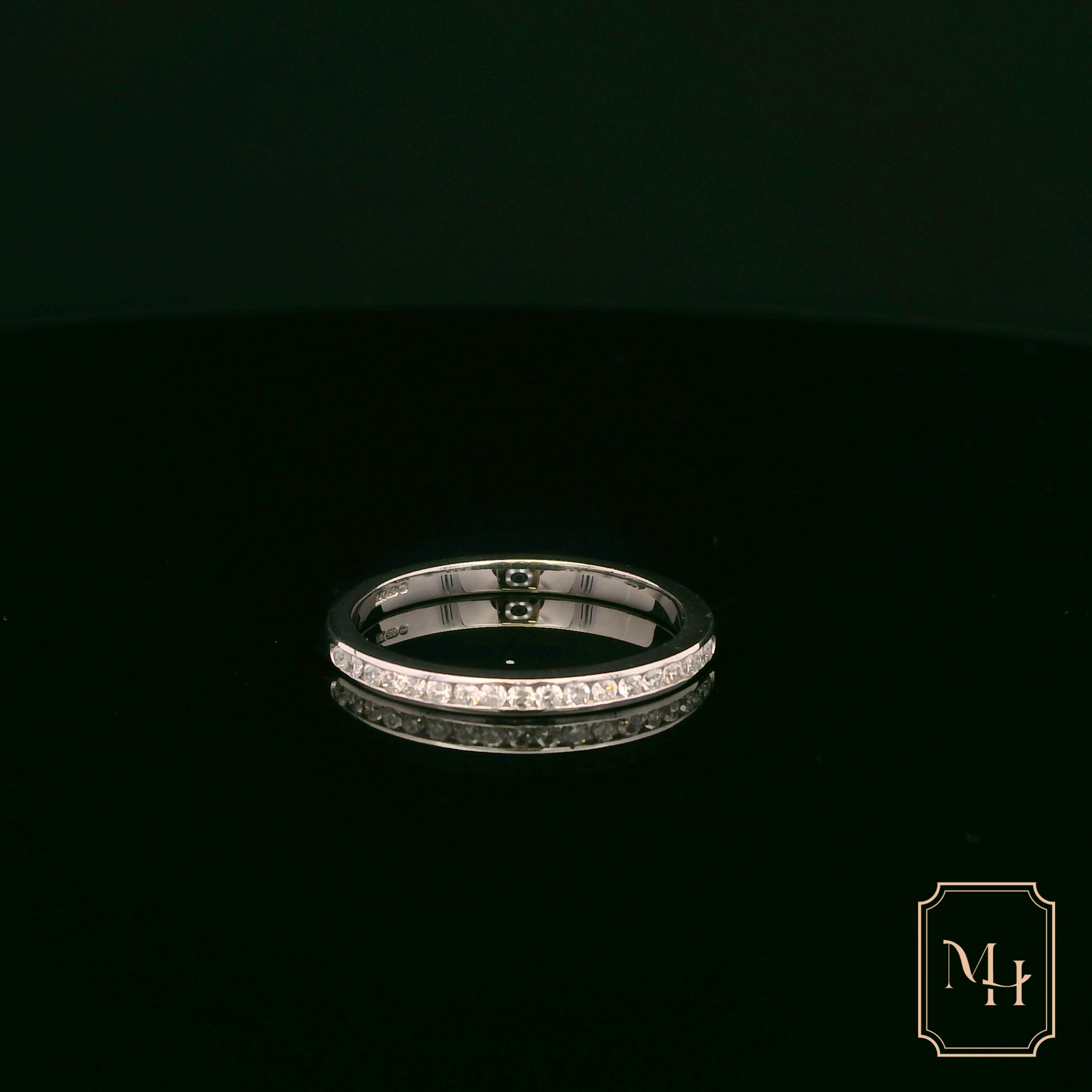 Single-Row Diamond Ring
