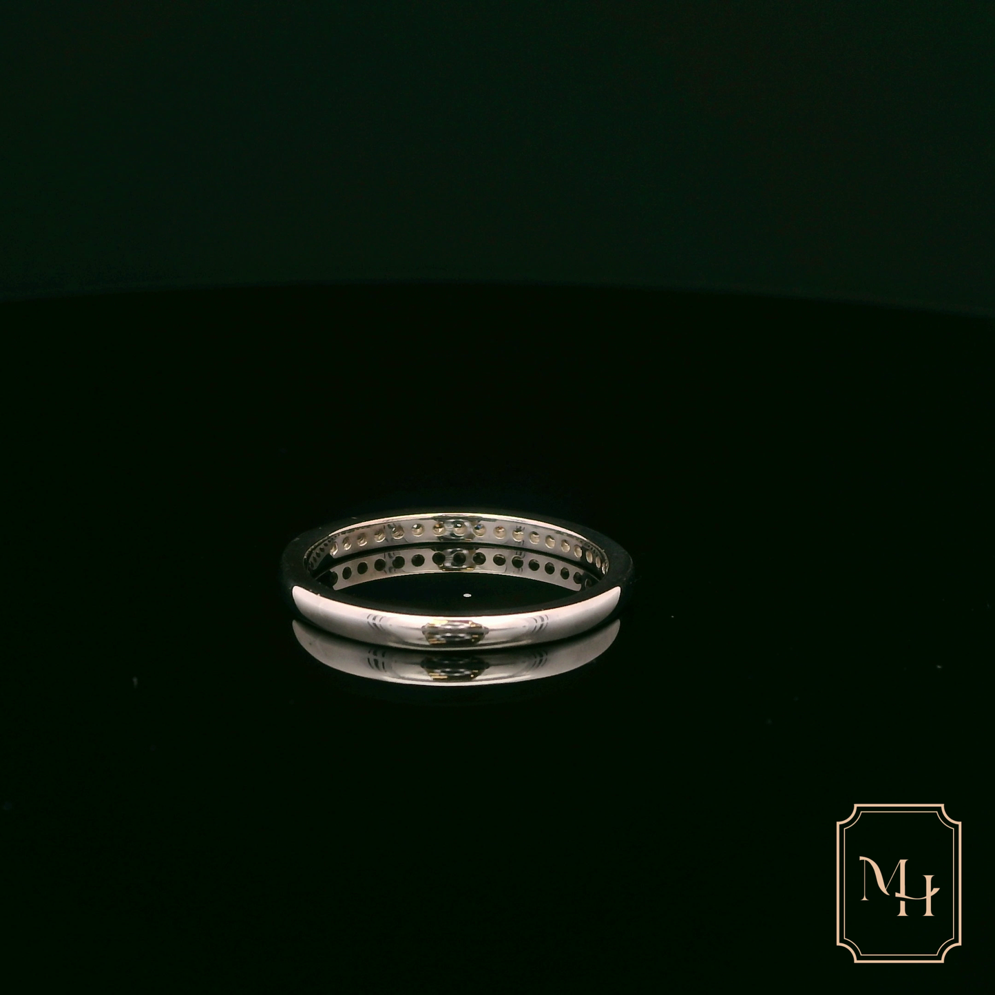 Single-Row Diamond Ring