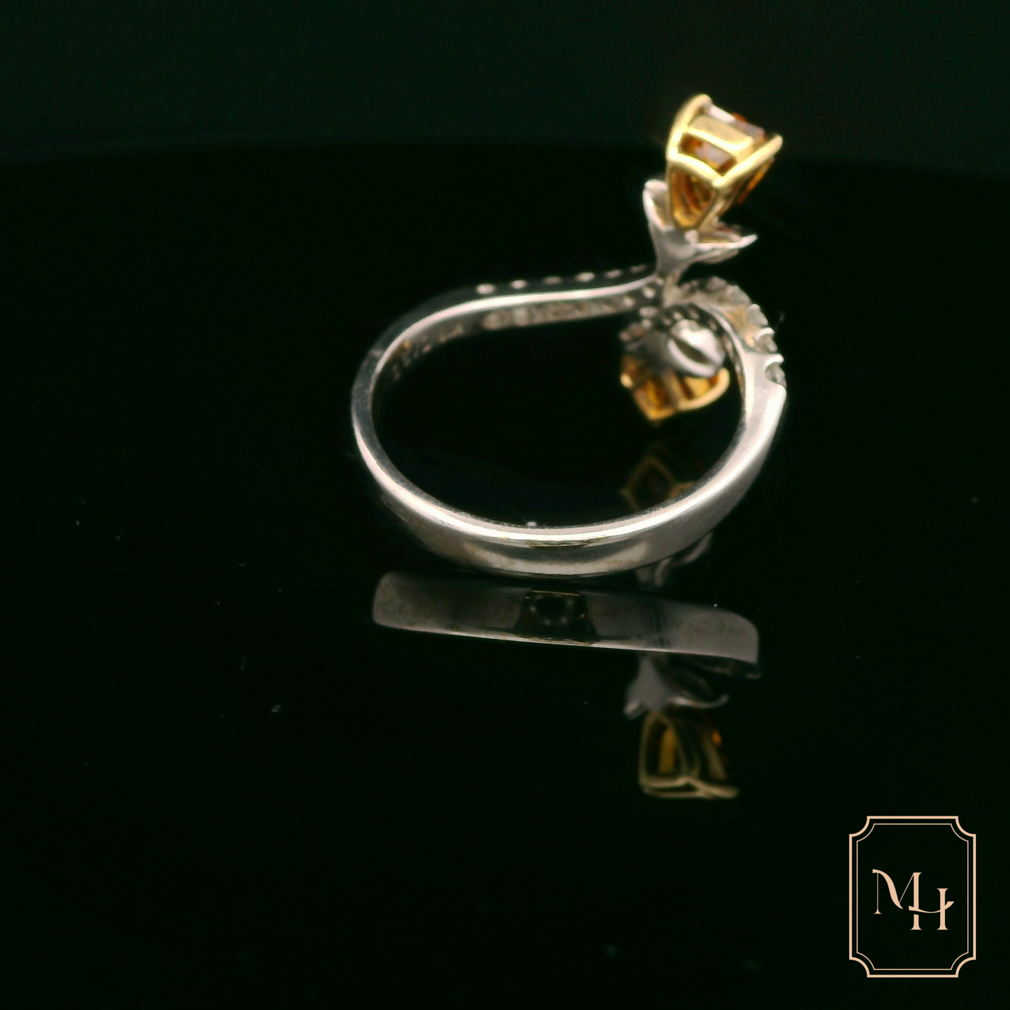 Double-Blossom Ring