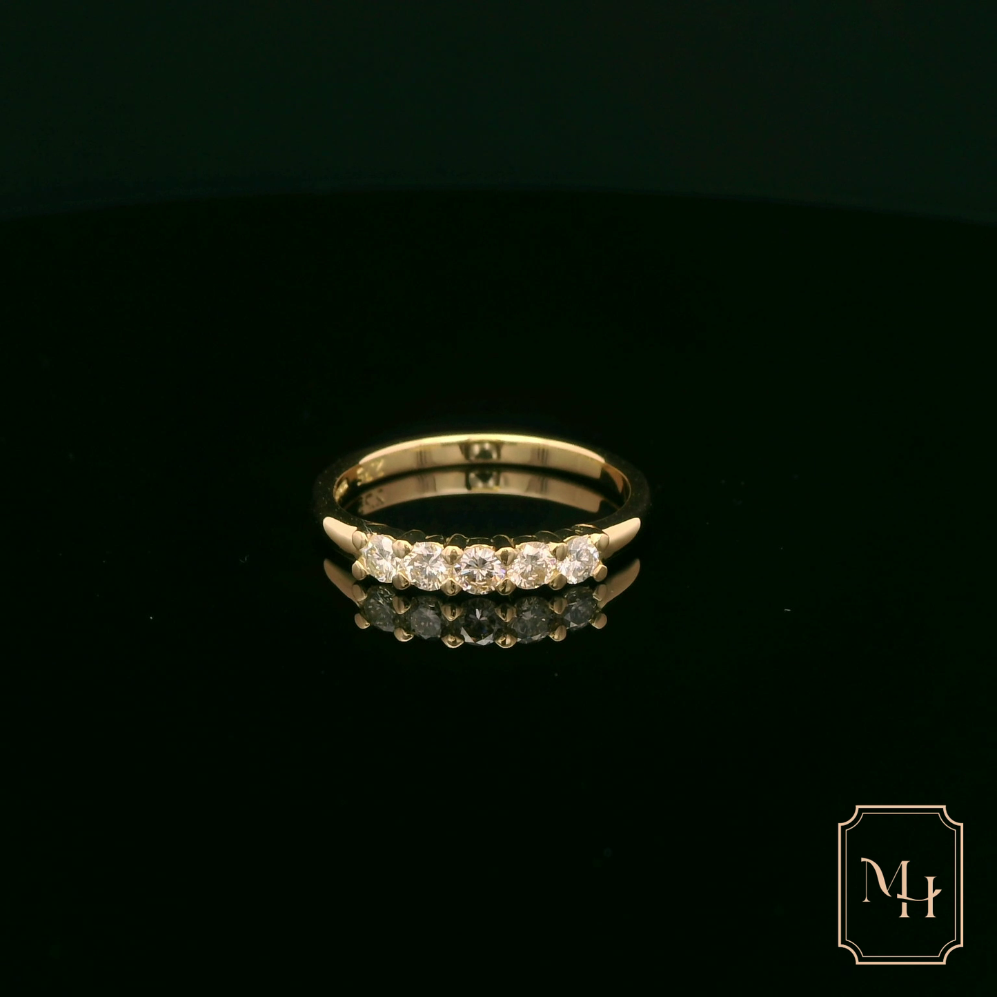 Five-Stone Diamond Eternity Ring