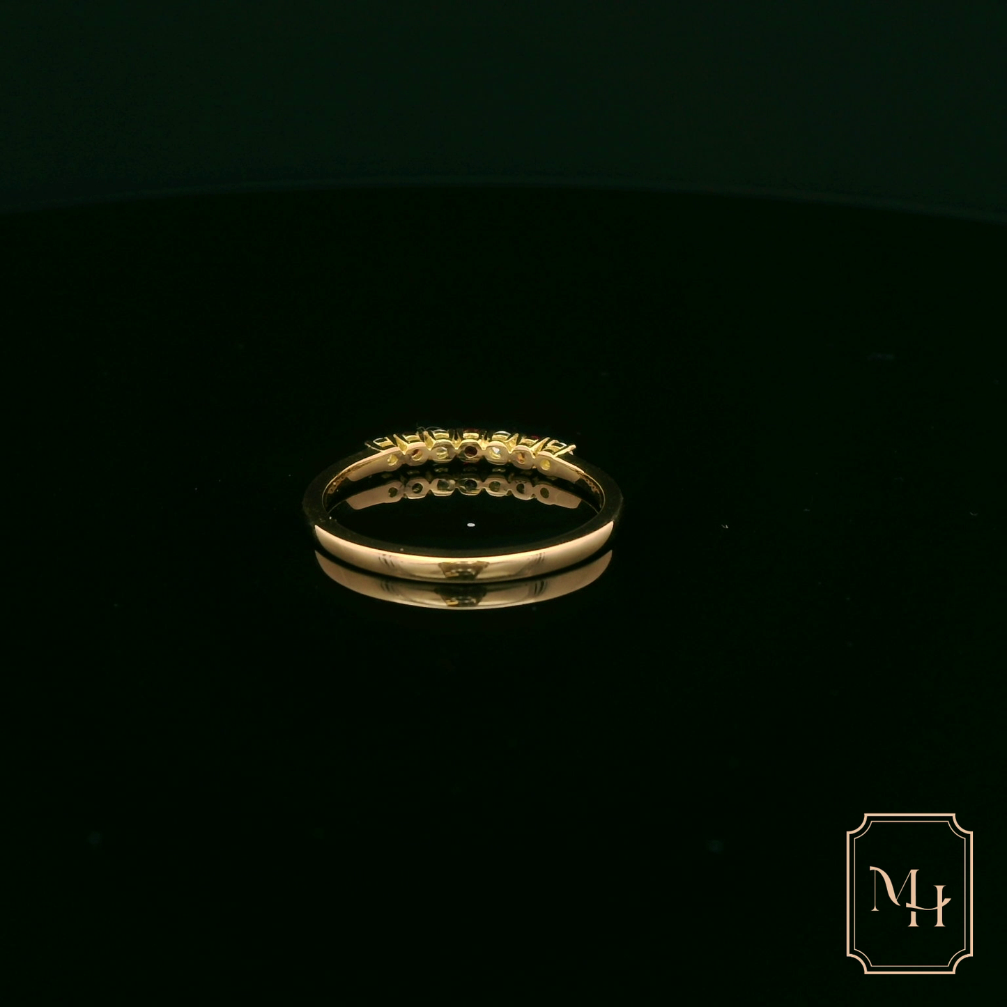 Ruby & Diamond Eternity Ring