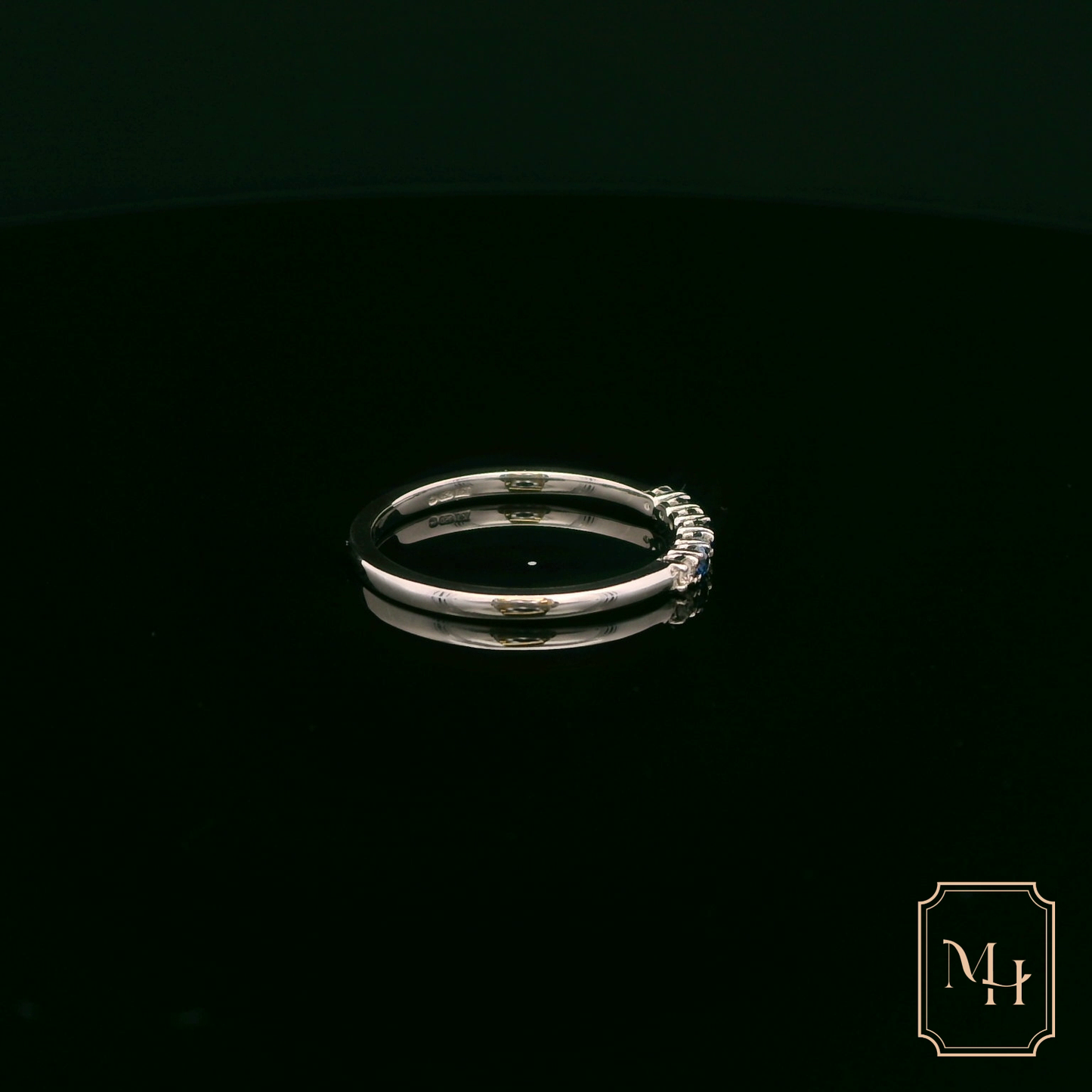 Sapphire & Diamond Gold Ring