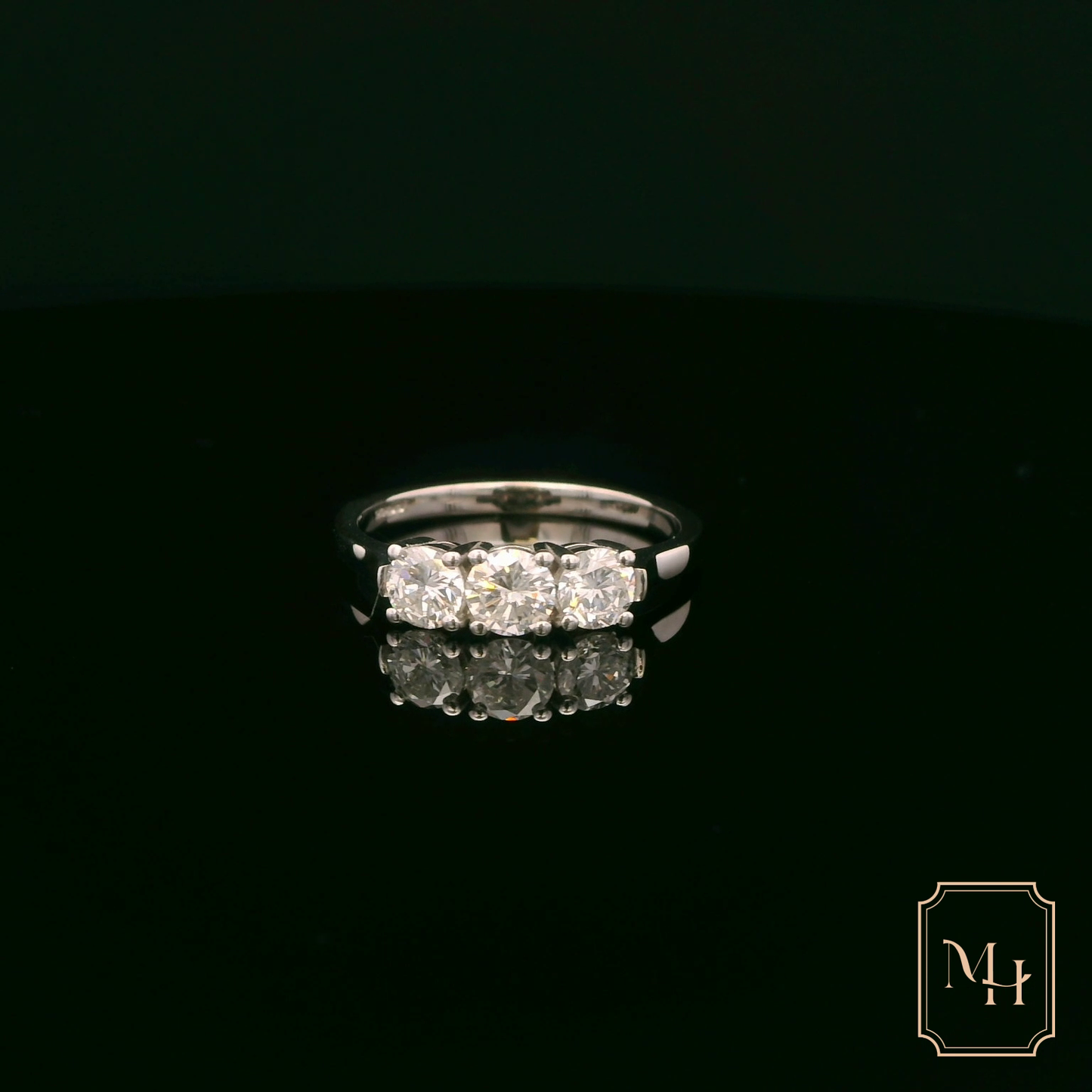 Three-Stone Diamond Ring