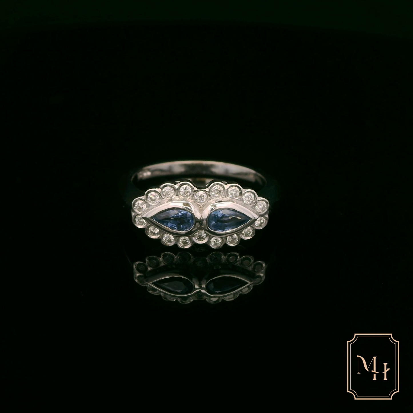Elegant Dual-Stone Ring