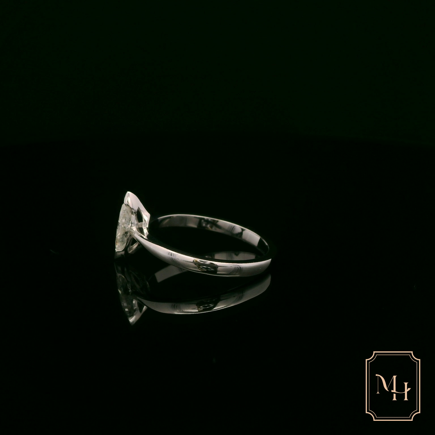 Marquise-Cut Diamond Ring