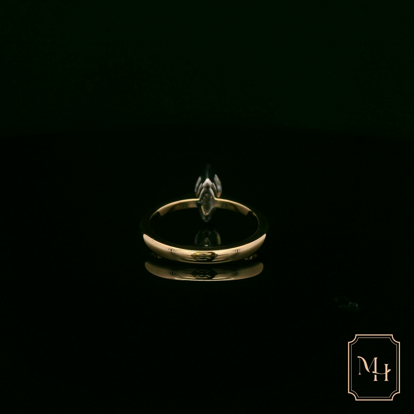 Marquise-Cut Diamond Ring