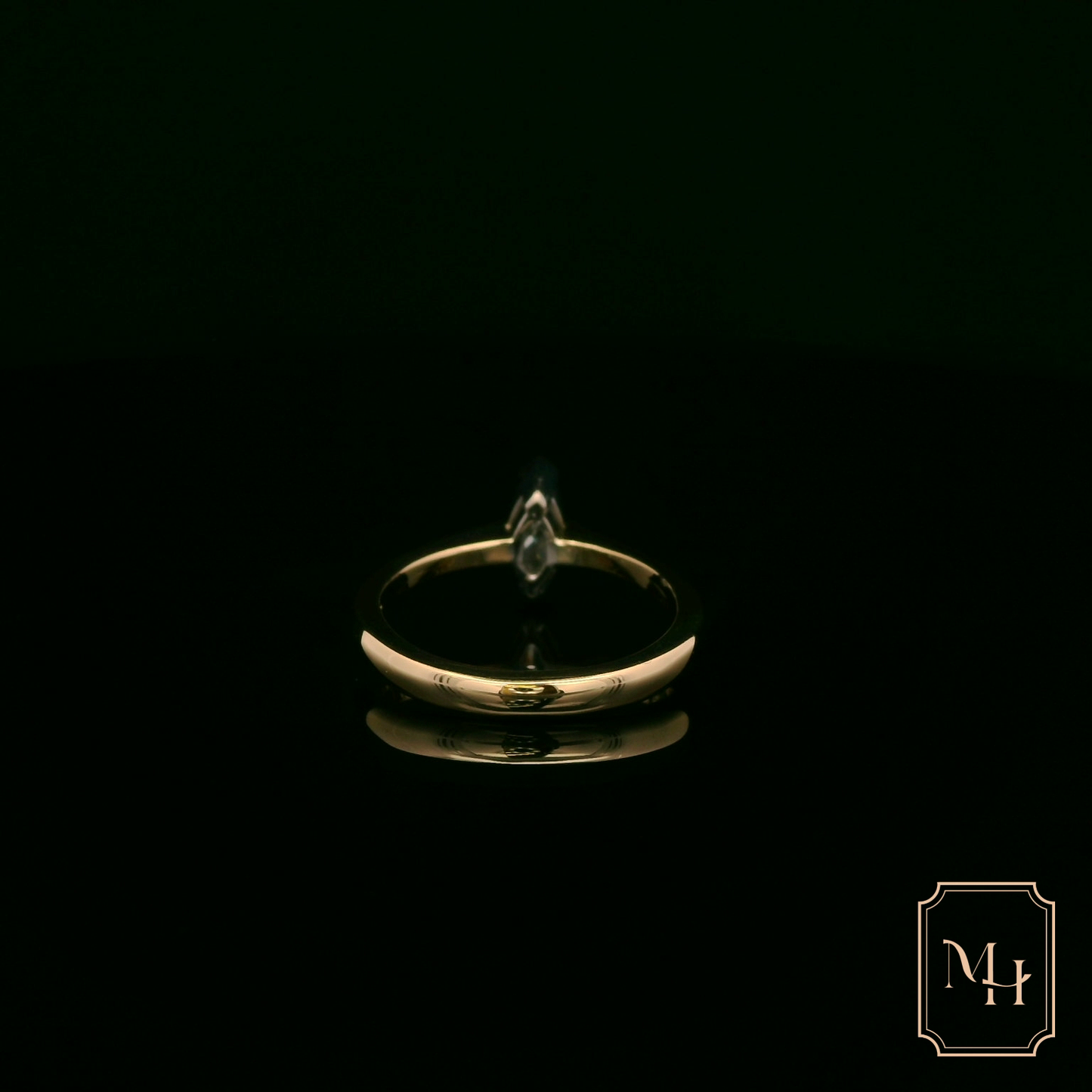Marquise-Cut Diamond Ring