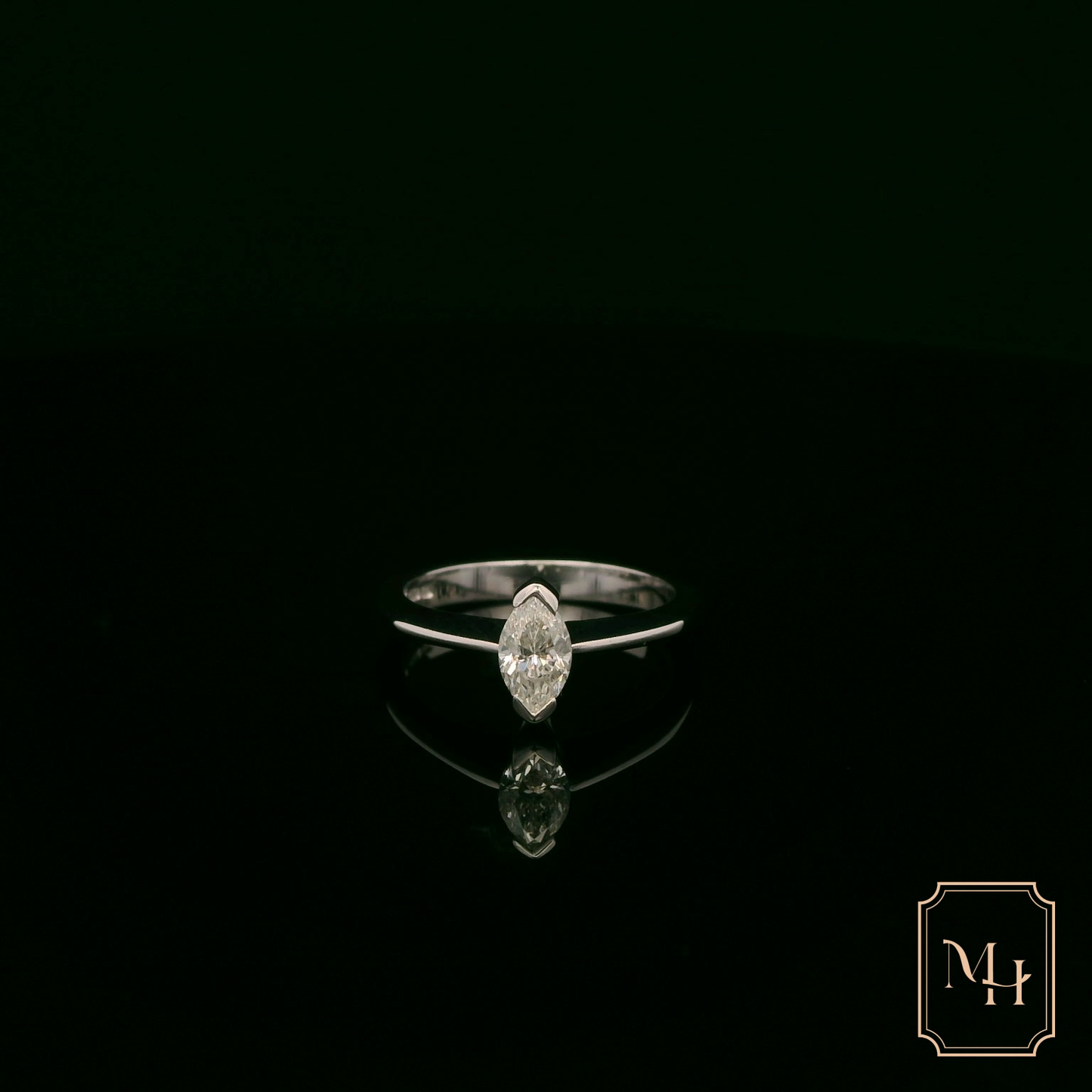 Elegant Marquise Diamond Ring