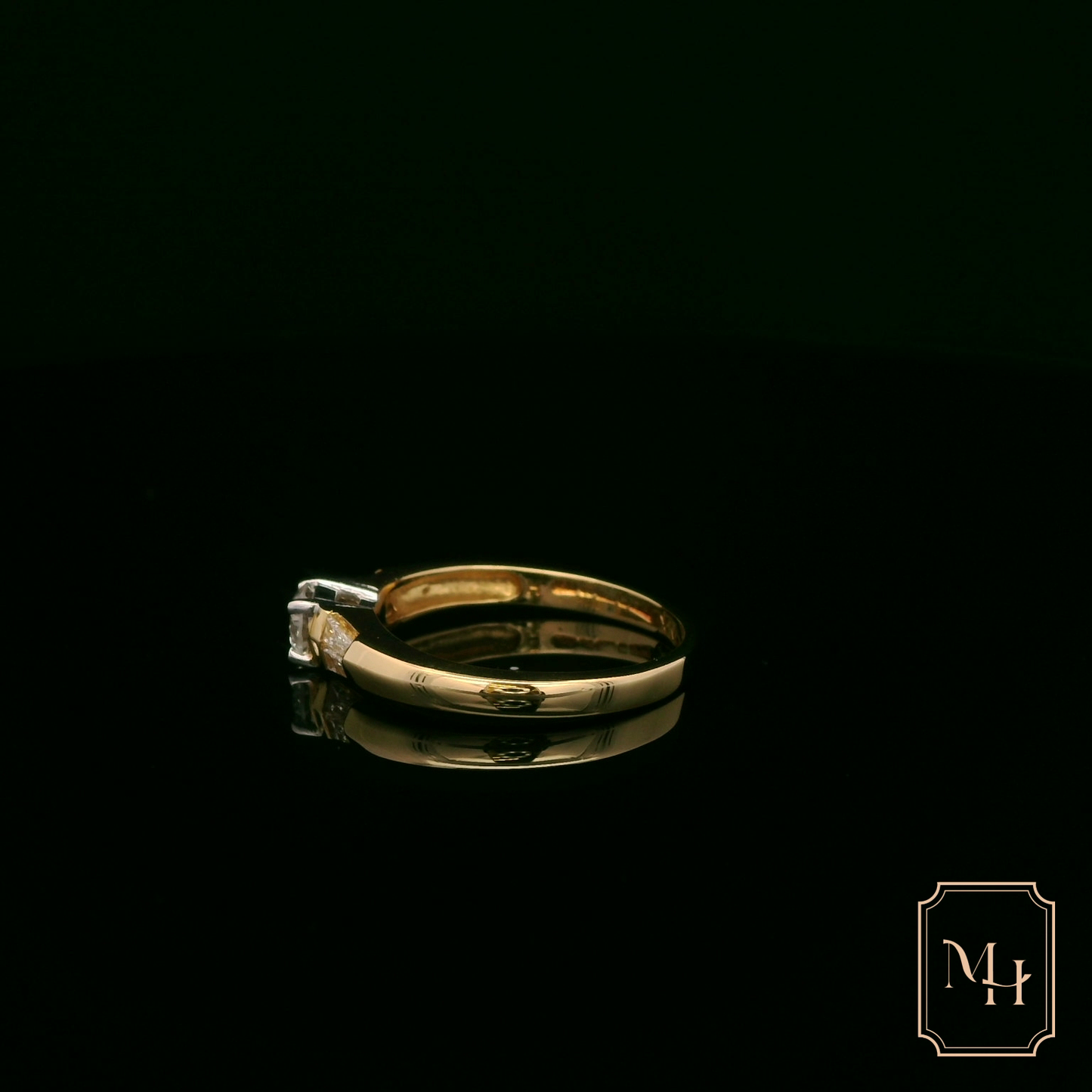 Triad Diamond Ring