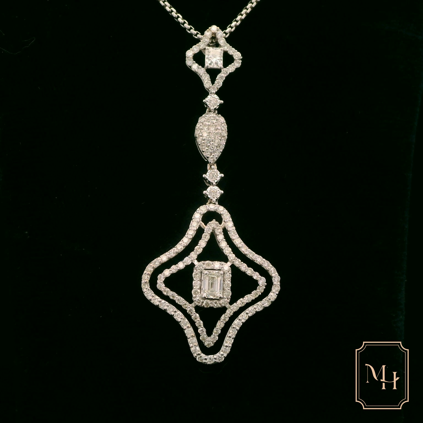 Elegant Diamond Pendant Necklace