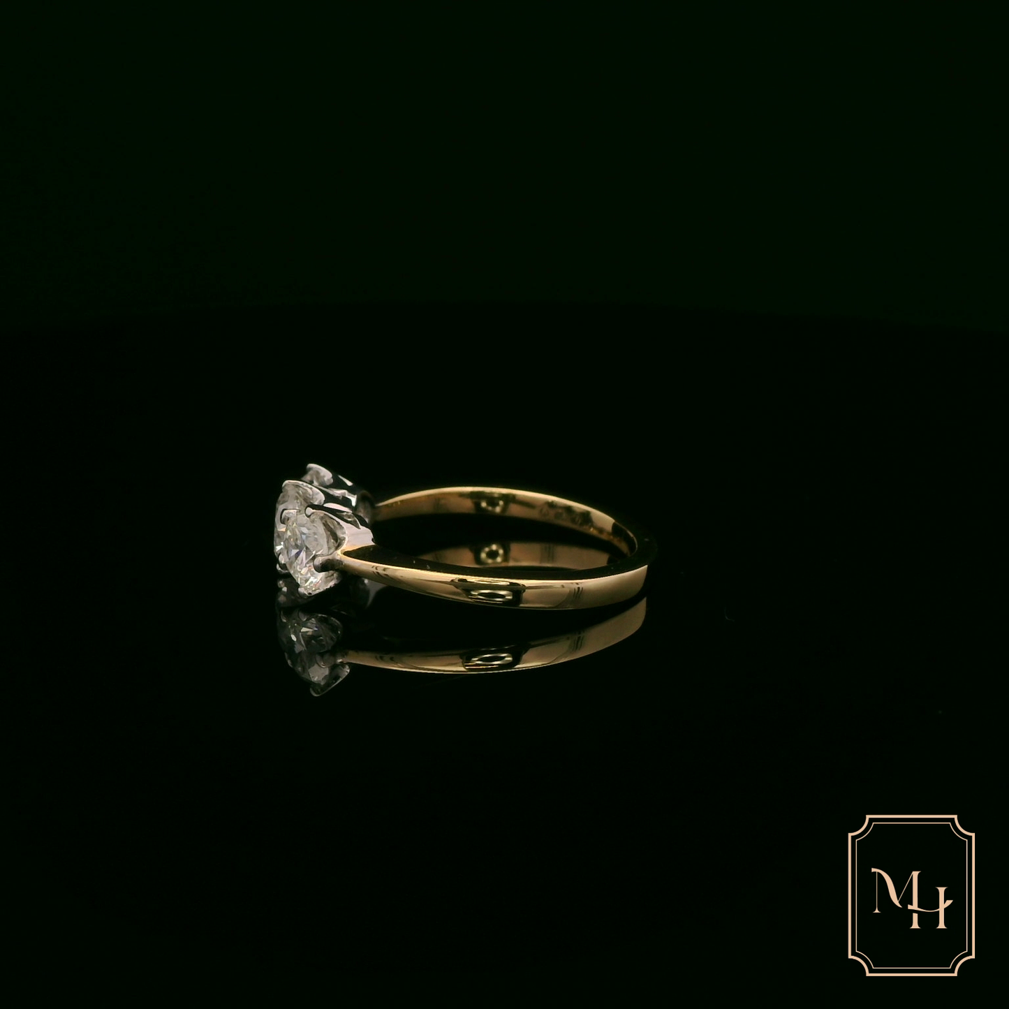 Three-Stone Diamond Ring