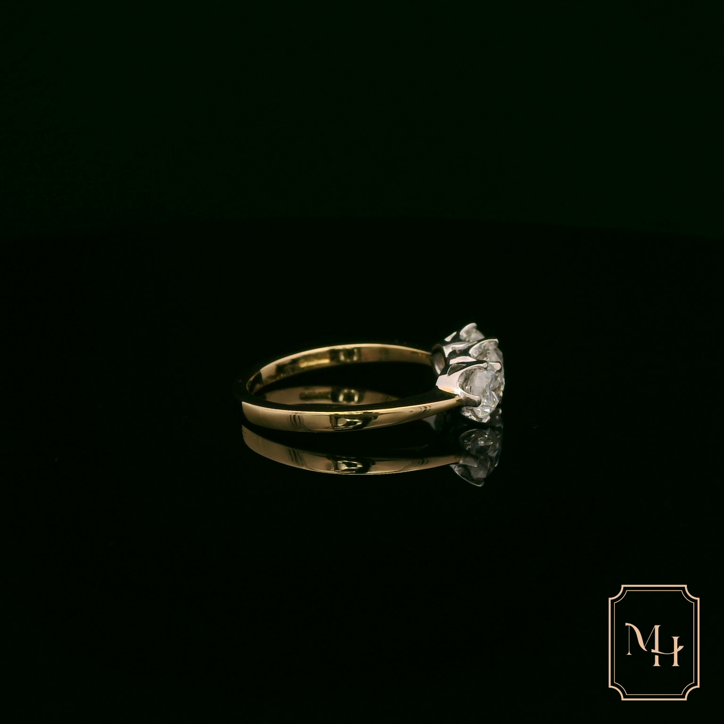 Three-Stone Diamond Ring