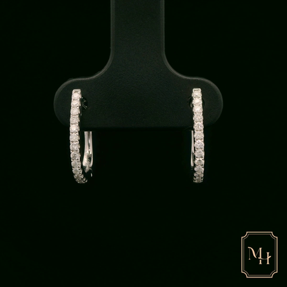 Diamond-Horseshoe Earrings