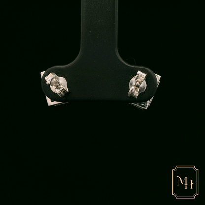 Diamond Princess Cluster Earrings