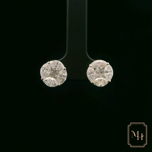 Diamond Illusionist Earrings