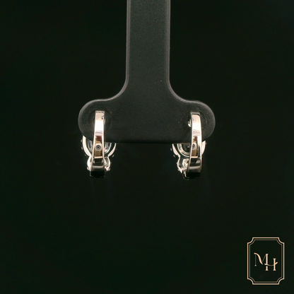 Midnight Sapphire & Diamond Earrings
