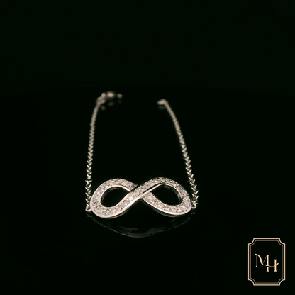 Diamond Infinity Necklace