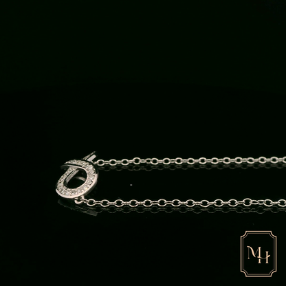 Diamond Infinity Necklace