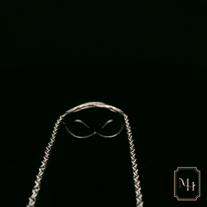 Diamond Infinity Necklace