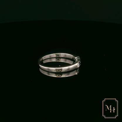 Four-Stone Sapphire & Diamond Ring