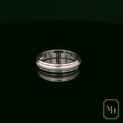 Double-Band Diamond Ring