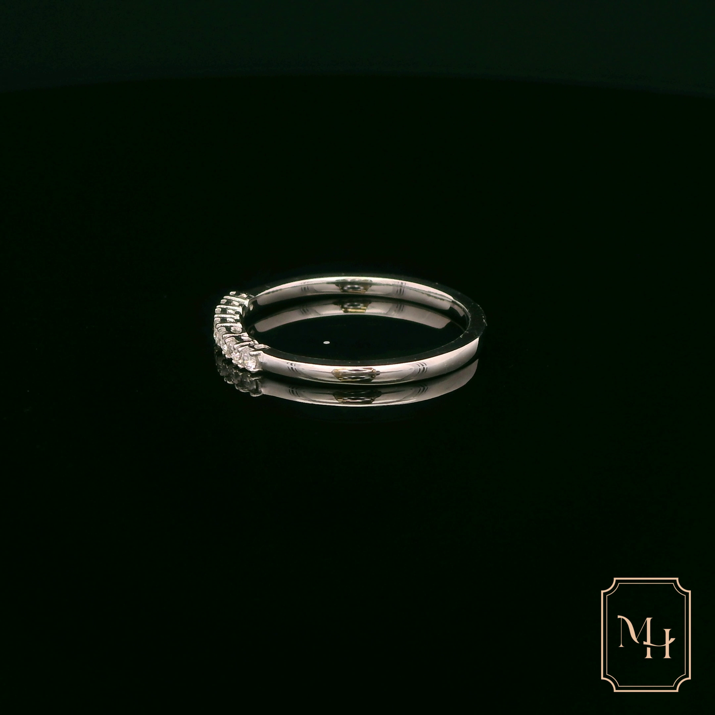 Seven-Stone Diamond & Gold Ring