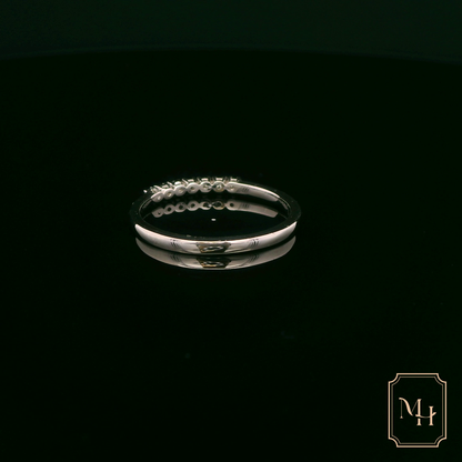 Seven-Stone Diamond & Gold Ring