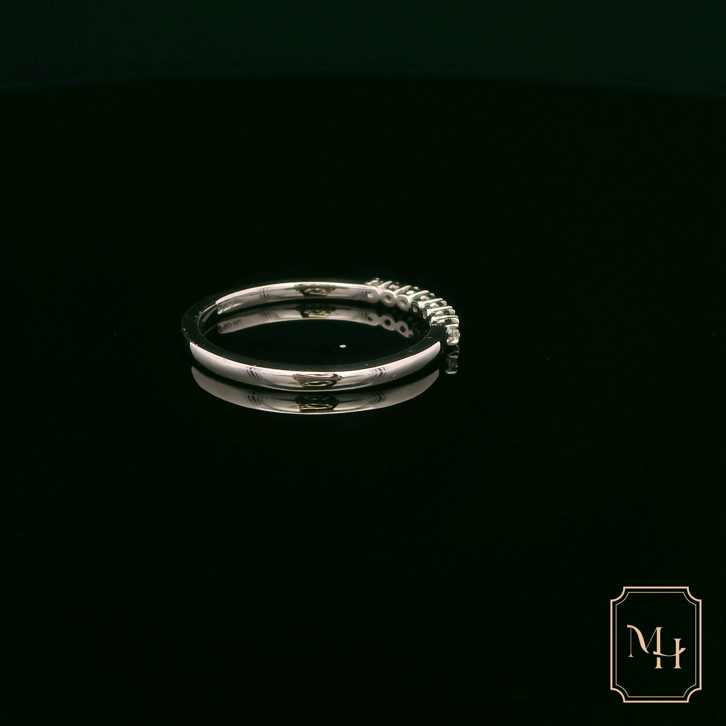 Seven-Stone Diamond & Gold Ring