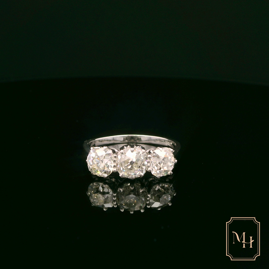 Three-Stone Diamond Ring