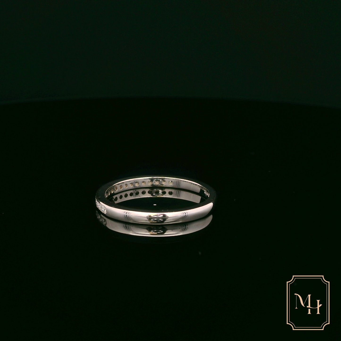 Single-Row Diamond Ring