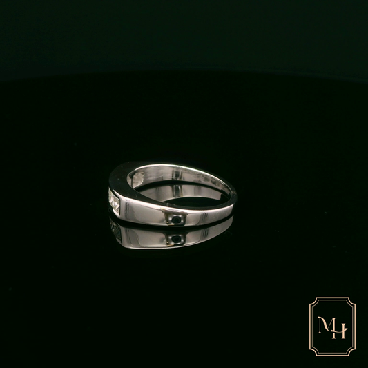 Chanel-Set Six-Stone Diamond Ring