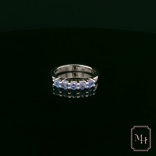 Five-Stone Sapphire Ring