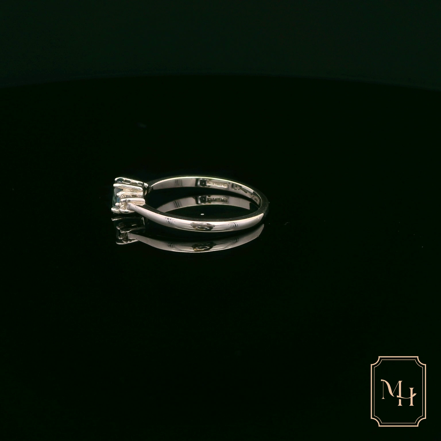 Sapphire & Diamond Trilogy Ring