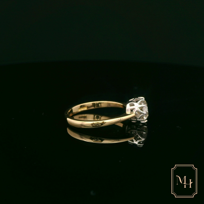Solitaire-Diamond Engagement Ring