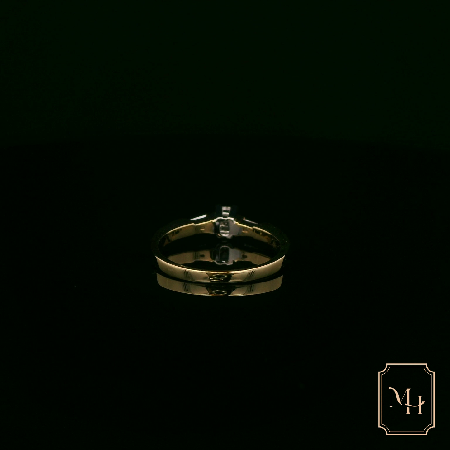 Triad-Diamond Ring