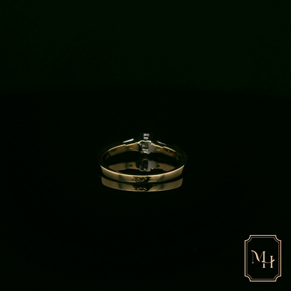 Triad-Diamond Ring