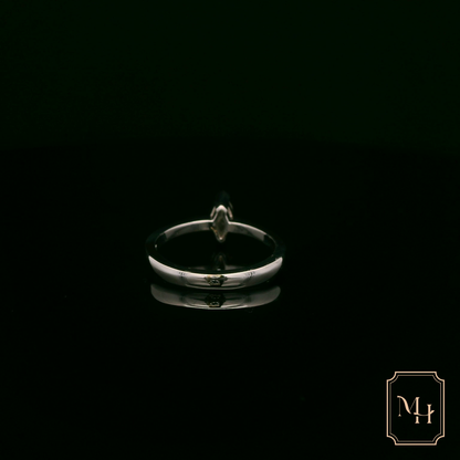 Marquise-Cut Diamond Ring