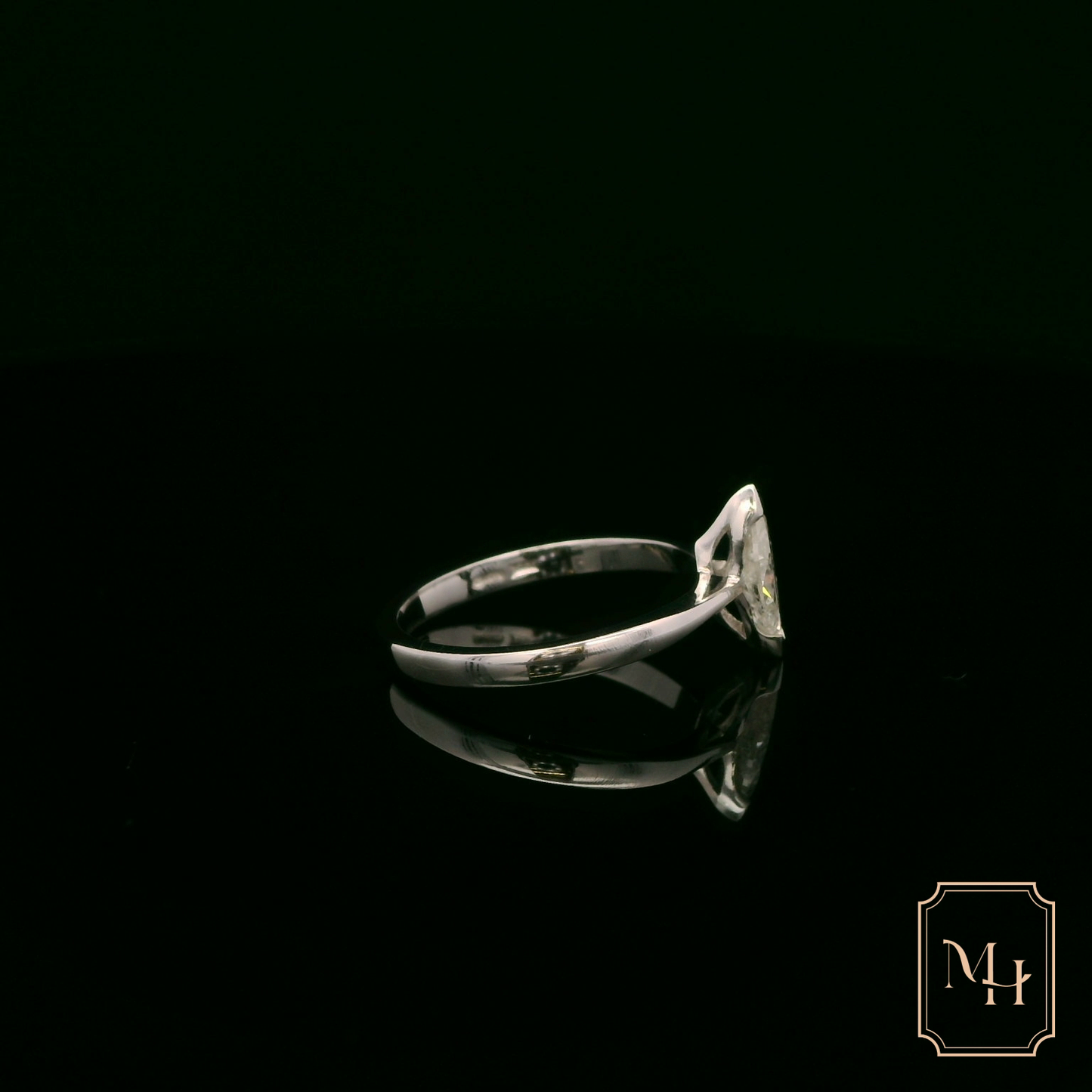 Marquise-Cut Diamond Ring