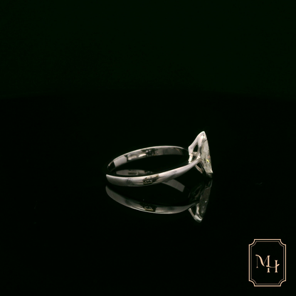 Marquise-Cut Diamond Ring