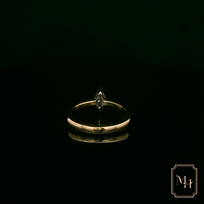 Marquise-Cut Diamond Ring