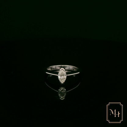 Elegant Marquise Diamond Ring