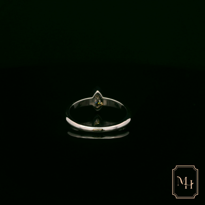 Marquise-Cut Diamond Ring