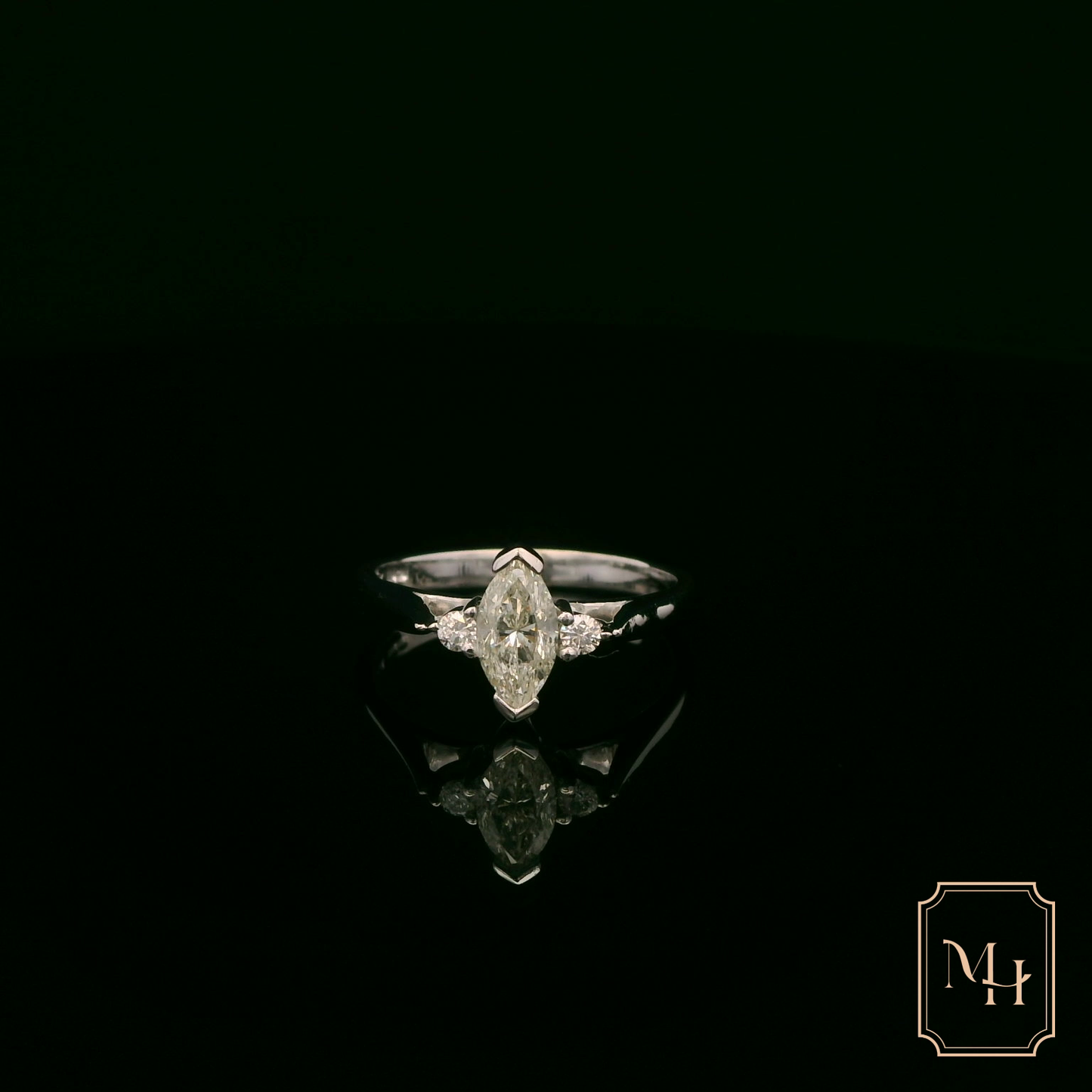 Elegant Marquise Diamond Ring